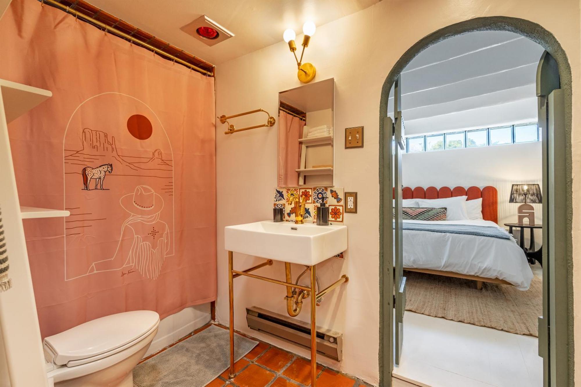Heart Of Santa Fe - Adorable Hideaway - King And Queen - Walk To Everything - Fireplace - Ac Eksteriør bilde