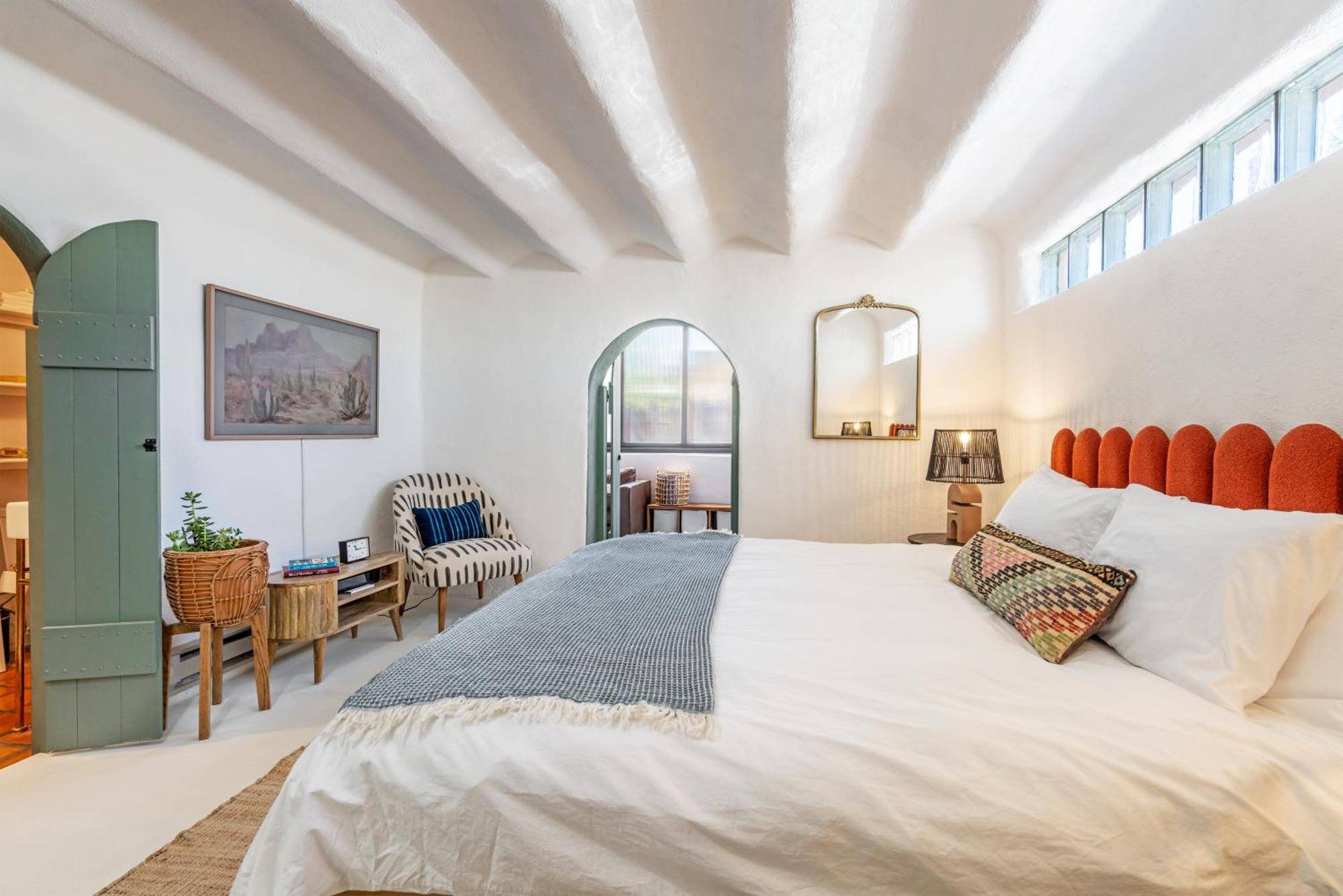 Heart Of Santa Fe - Adorable Hideaway - King And Queen - Walk To Everything - Fireplace - Ac Eksteriør bilde