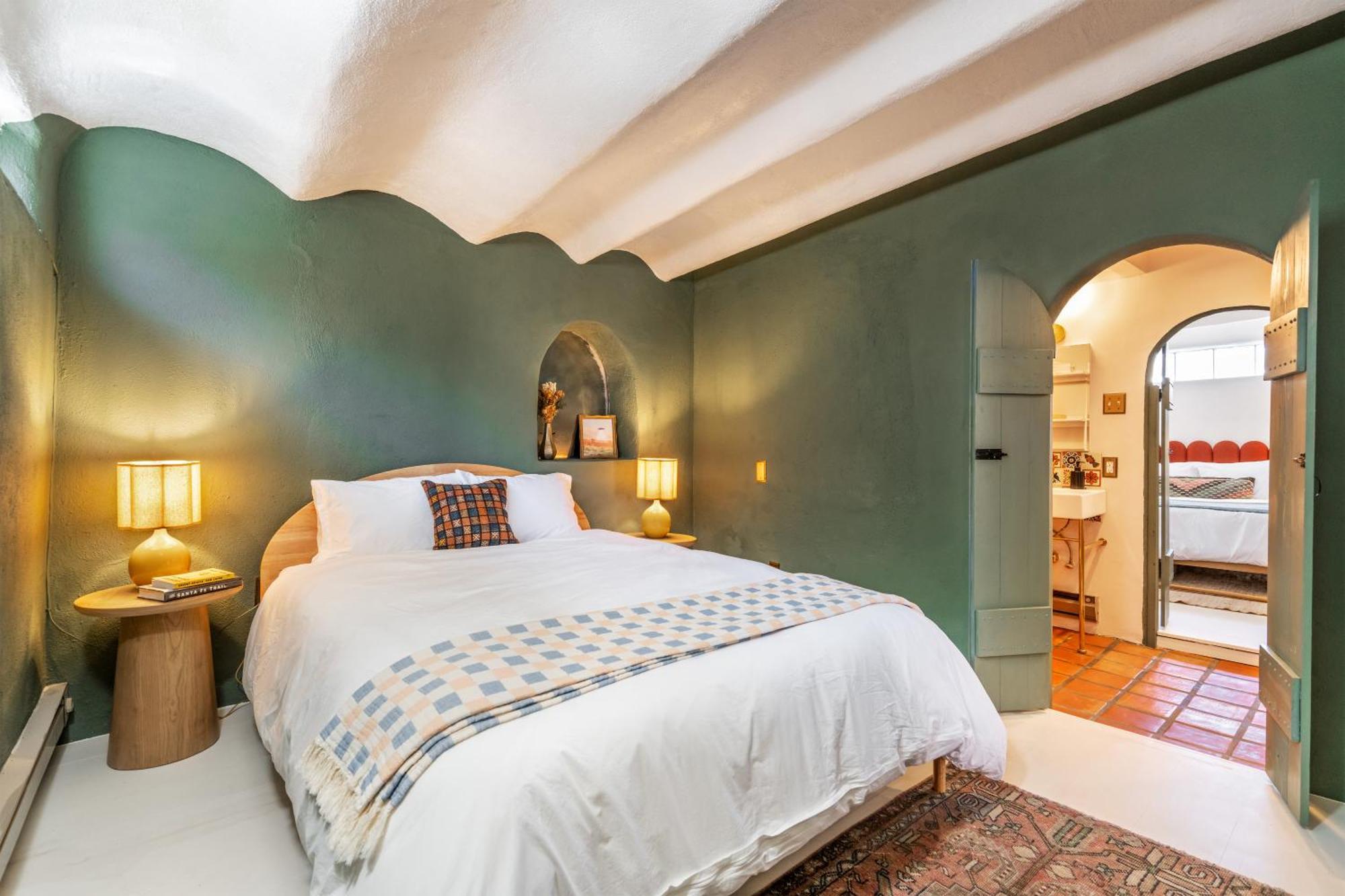 Heart Of Santa Fe - Adorable Hideaway - King And Queen - Walk To Everything - Fireplace - Ac Eksteriør bilde