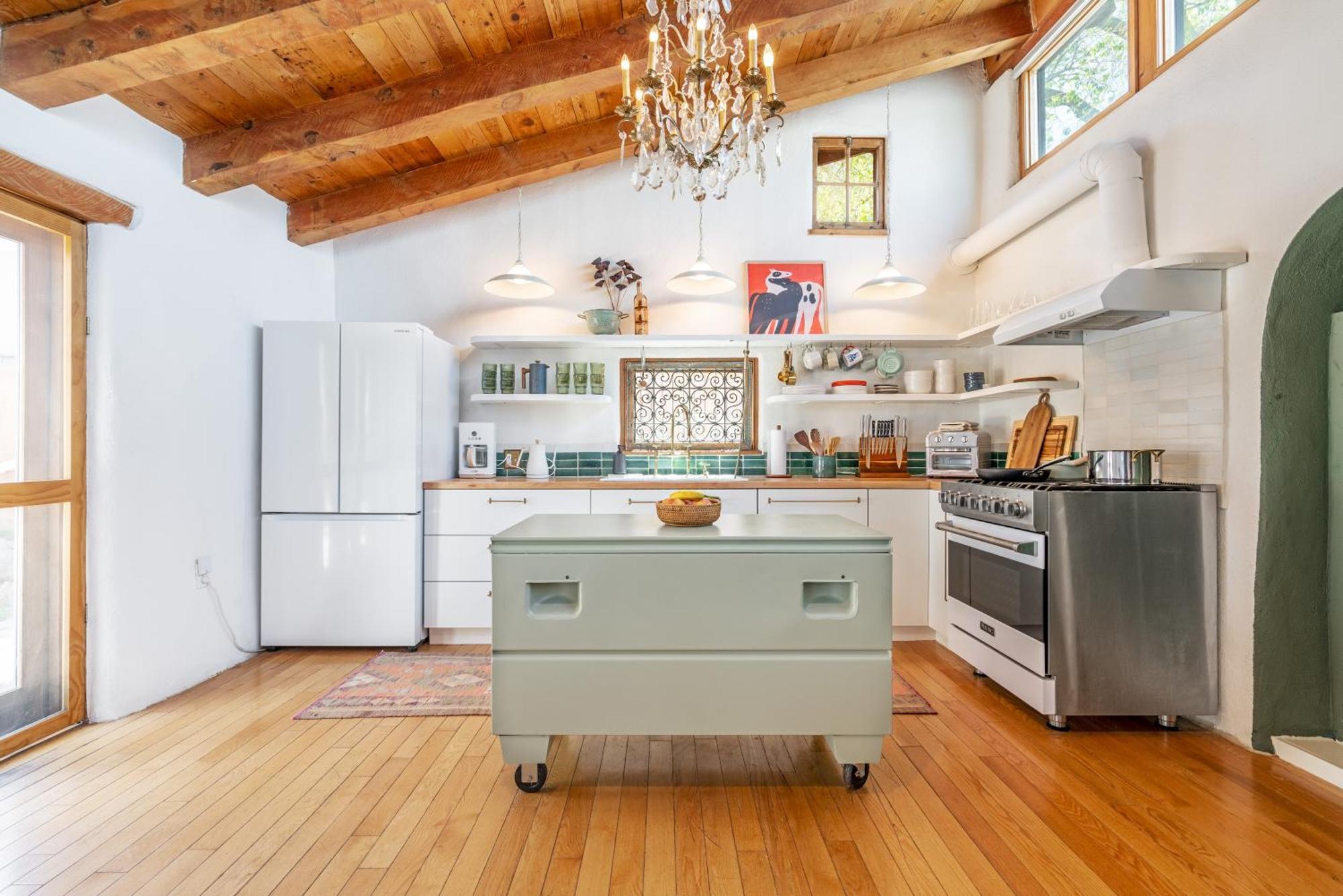 Heart Of Santa Fe - Adorable Hideaway - King And Queen - Walk To Everything - Fireplace - Ac Eksteriør bilde